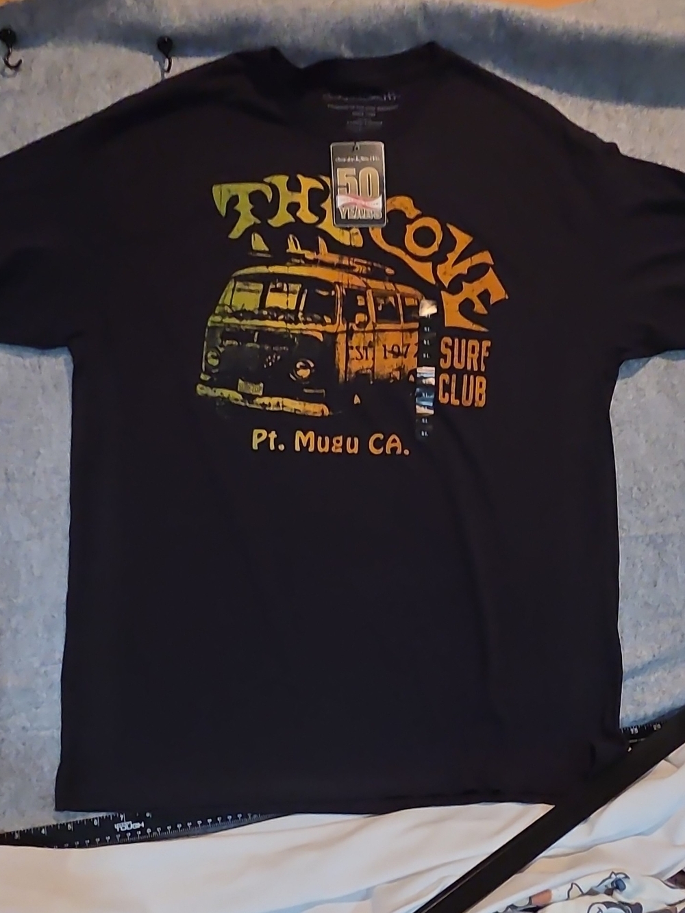 The Cove Surf Club Men's VW Graphic Tee - Black XL